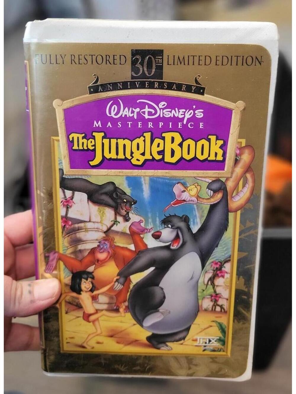 The Jungle Book 30th Anniversary Limited Edition VHS
